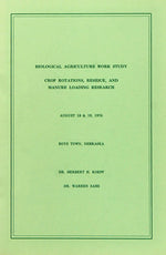 Biological Agriculture Work Study