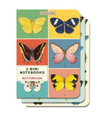 Mini Notebook Set Butterflies