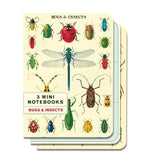 Mini Notebook Set Bugs & Insects