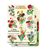 Mini Notebook Set Language of Flowers
