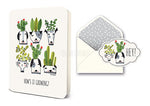 Greeting Card How's it Growing?