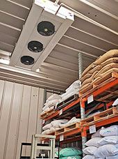 Cool-room De-humidification