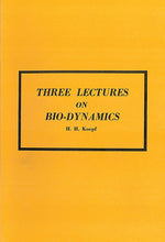 Three Lectures On Bio Dynamics