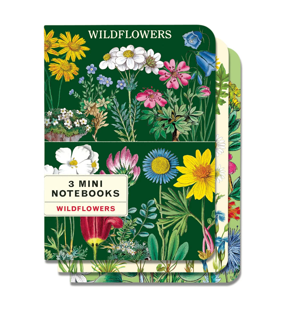 Mini Notebook Set Wildflowers