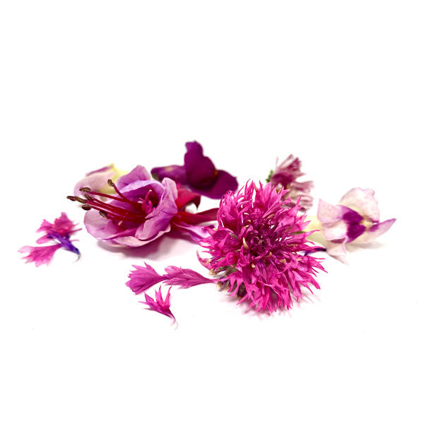Freeze Dried Edible Pink Flower Mix