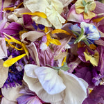 Baker's pack BULK mixed whole and pressed flowers