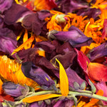 Freeze Dried Red + Orange Edible Flower Mix