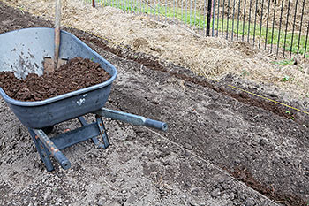 Using compost